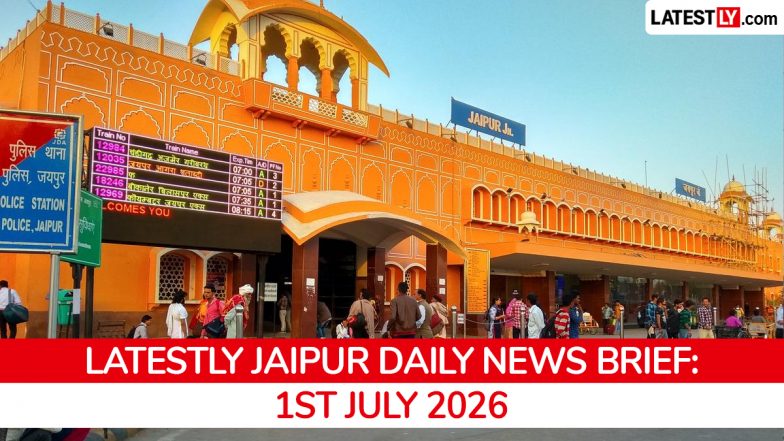 Jaipur Latest News Today on July 1st, 2026: E-Governance Conference, Dausa Tragedy &amp; Dam Dispute Resolved