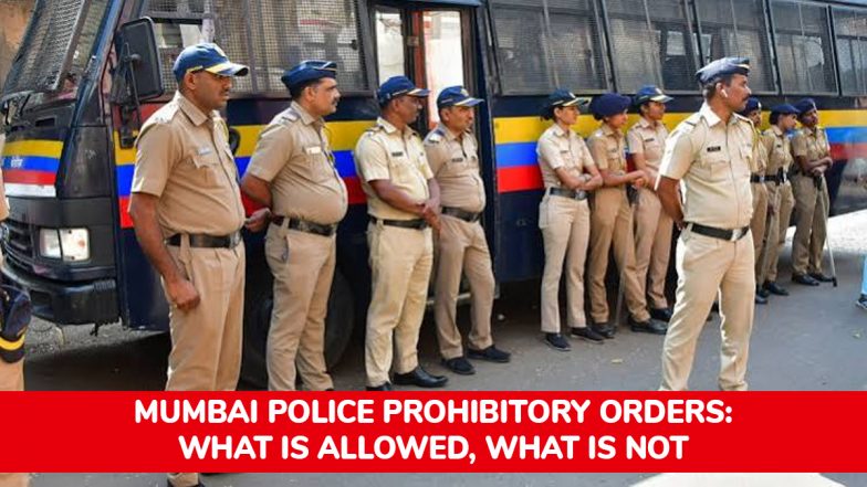 Mumbai Police Restrictions From July 23 to August 6: What Is Allowed and What Is Not