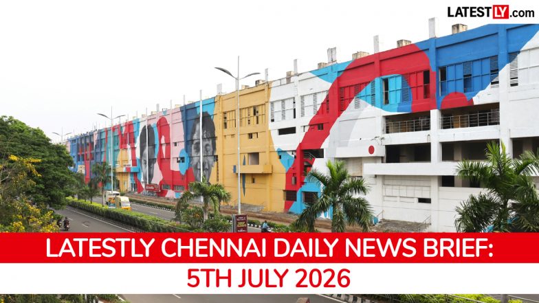Chennai Latest News Today on July 5th, 2026: PM Modi Projects, EMU Cancellations, Expressway Work &amp; Airport Review