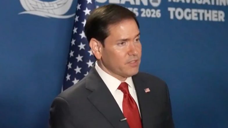 &lsquo;ICC Is a Stupid Organisation Run by Lunatics and Crazies,&rsquo; Says US Secretary of State Marco Rubio (Video)