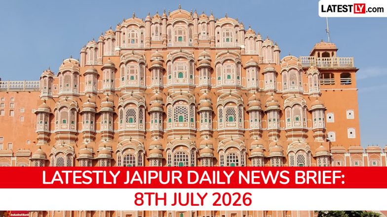 Jaipur Latest News Today on July 8th, 2026: Road Accidents, HOD Death & Solar Energy Push