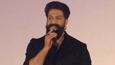 &lsquo;Ramayana&rsquo;: Yash Speaks Hindi, Says Film Gave Him Chance To Learn the Language (Video)
