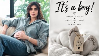 Karishma Tanna Blessed With a Baby Boy: Ektaa Kapoor, Sonu Sood, Dia Mirza, and Others Shower Love