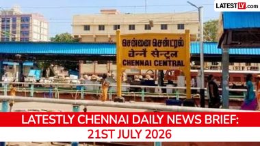 Chennai Latest News Today on July 21st, 2026: CM Vijay Takes Oath, Ford Meeting & Mekedatu Water Dispute