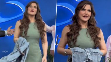 Zareen Khan Shuts Down Paparazzi in Heated Viral Video Exchange: 'Hadd Mein Raho, I Won&rsquo;t Take That Sh*t' (Watch)