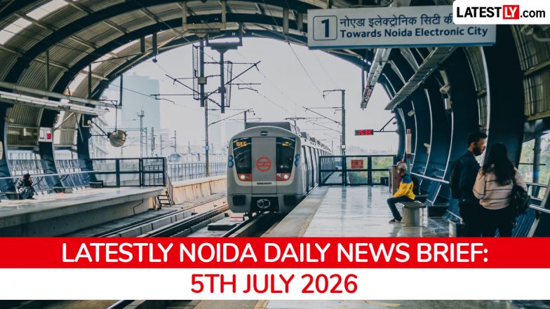 Noida Latest News Today on July 5th, 2026: Rain Relief, Gang Busts, School Timings &amp; Tragic Suicide