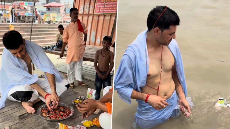 Faridabad Influencer Vinod Kaushik Performs ‘Pind Daan’ for Wife, Shares Allegations in Viral Reels