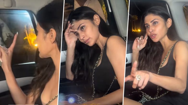‘Band Karo’: Mouni Roy Fumes As Paparazzi Continue Filming Her Inside Car in Viral Video – WATCH