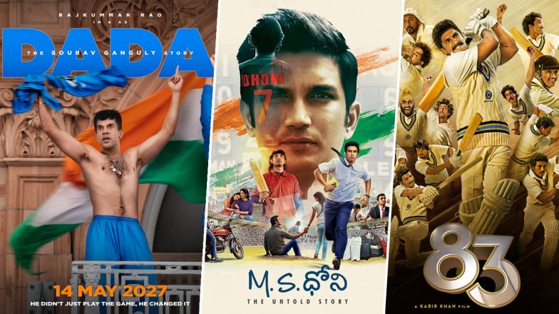 Indian Cricketers With Biopics: From MS Dhoni to Sourav Ganguly