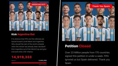 Argentina 'Out' Petition Closes After Garnering Over 23 Million Signatures, Nearly Breaking World Record