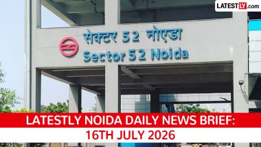 Noida Latest News Today on July 16th, 2026: Building Fire, High-Tension Wire & Airport Growth