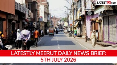 Meerut Latest News Today on July 5th, 2026: Sister Murdered, Gun Factory Busted & Namo Bharat Updates