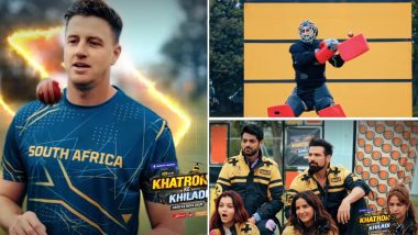 &lsquo;Khatron Ke Khiladi 15&rsquo;: South African Cricket Legend Morne Morkel Unleashes His Pace in Indian TV Debut on Rohit Shetty&rsquo;s Stunt Based Show (Watch Video)