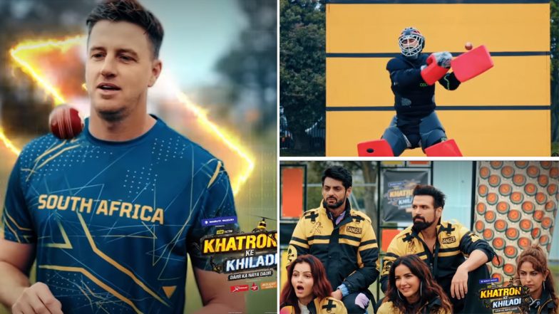 ‘Khatron Ke Khiladi 15’: South African Cricket Legend Morne Morkel Unleashes His Pace in Indian TV Debut on Rohit Shetty’s Stunt Based Show (Watch Video)