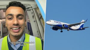 IndiGo Employee Mohammad Jamshid Quits Job After Allegedly Being Told to Touch Supervisor's Feet Over Tie Violation (Watch Video).