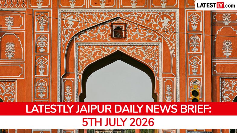 Jaipur Latest News Today on July 5th, 2026: Metro Phase II, Monsoon Chaos &amp; Tragic Suicide