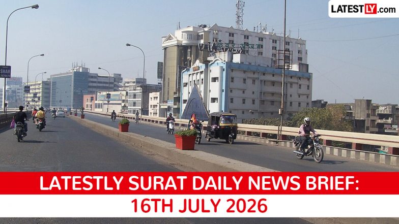 Surat Latest News Today on July 16th, 2026: Flood Relief, Rain Fatalities & Deportees Arrive