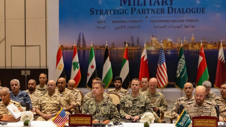 World News | US CENTCOM Leads 12-nation Security Talks in Bahrain to Boost Middle East Defence Cooperation, Syria and Lebanon Join
