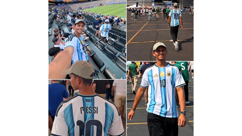 Sports News | FIFA World Cup 2026: Yashasvi Jaiswal Watches Messi-led Argentina in Action; RR Shares Pictures