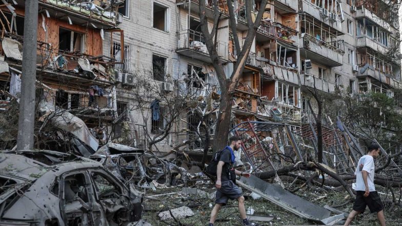 World News | Death Toll in Overnight Russian Strikes on Ukraine Mounts to 13, over 85 Reported Injured