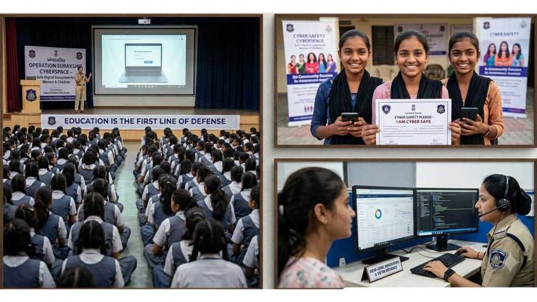 India News | Gujarat Police Launches 'Operation Surakshit Cyberspace' to Build Safe Digital Ecosystem for Women, Children