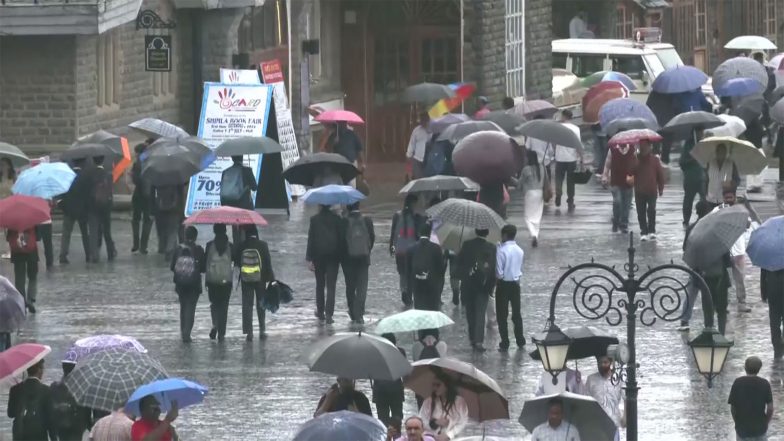 India News | Persistent Rainfall Disrupts Life in Himachal: 46 Roads Blocked, Power Supply Hit; Four Weather-related Deaths Reported