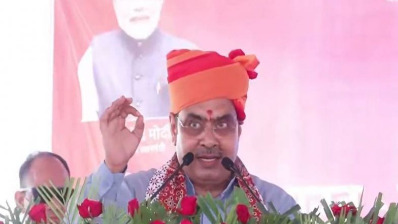 India News | Rajasthan CM Launches VB G Ram Ji Yojana in Beawar; Lays Foundation for Development Projects Worth Rs 424 Crore