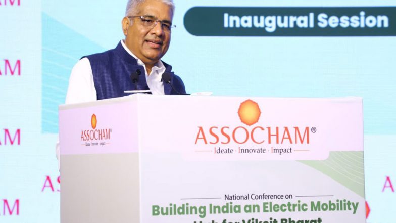 Business News | Green Growth, Faster Environmental Reforms to Drive India's Electric Mobility Future: Bhupender Yadav