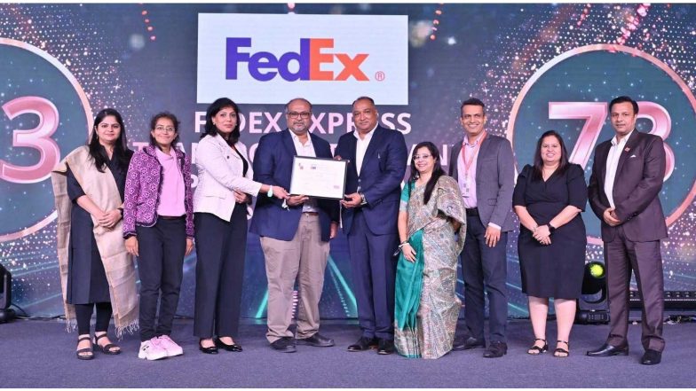 Business News | FedEx Named Among India's Best Companies to Work For 2026, Reinforcing Its Commitment to Building Future-Ready Talent