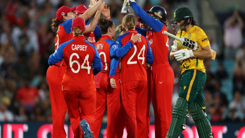 Sports News | ICC Women's T20 World Cup: Captain Sciver-Brunt Stars as England Storm into Final with 40-run Win over SA