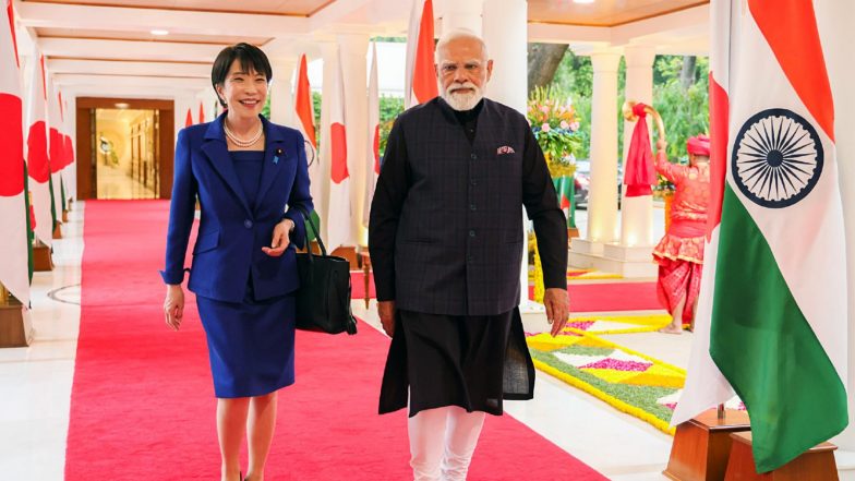 World News | India, Japan Reaffirm Strong Quad Commitment, Move to Set Up New Dialogue with Philippines