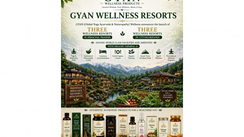 Business News | Gyan Wellness Equity Private Placement Offer Valued At RS.450 Crore (USD 50 Million)