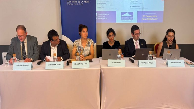 World News | Pakistan Urged to Safeguard Religious Minorities at Geneva Event