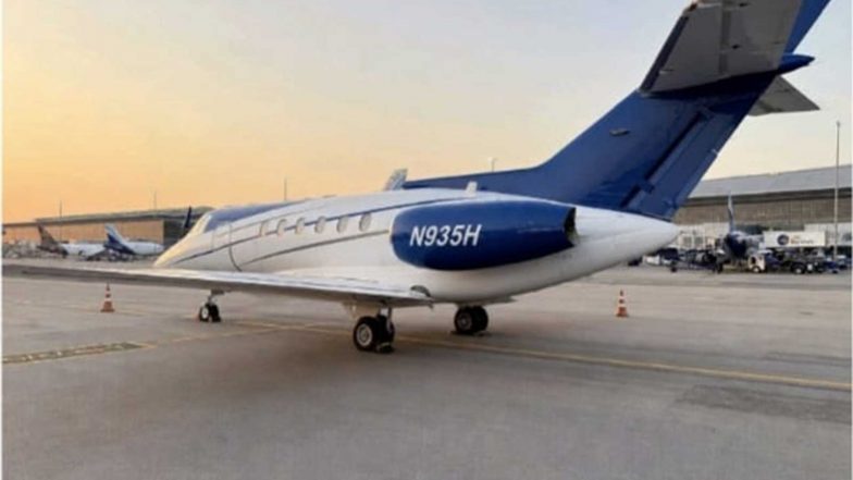 India News | First Ever: ED Auctions Seized Aircraft Hawker 800A in Falcon Scam