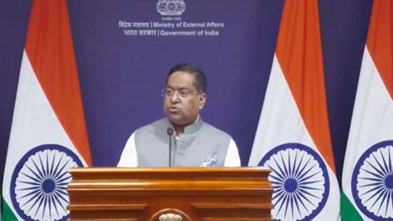 World News | India's Development Assistance to Bangladesh Based on Mutually Agreed Roadmap: MEA on Teesta Project