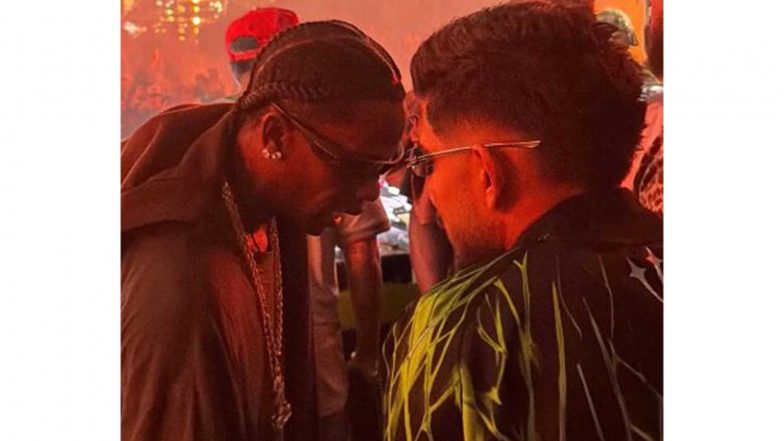 Entertainment News | It's Lit!: Indian Skipper Shubman Gill, Rapper Travis Scott Meet in US
