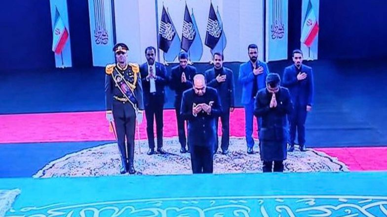 World News | MoS Pabitra Margherita, Bihar Governor Represent India at Funeral Ceremony of Ayatollah Ali Khamenei