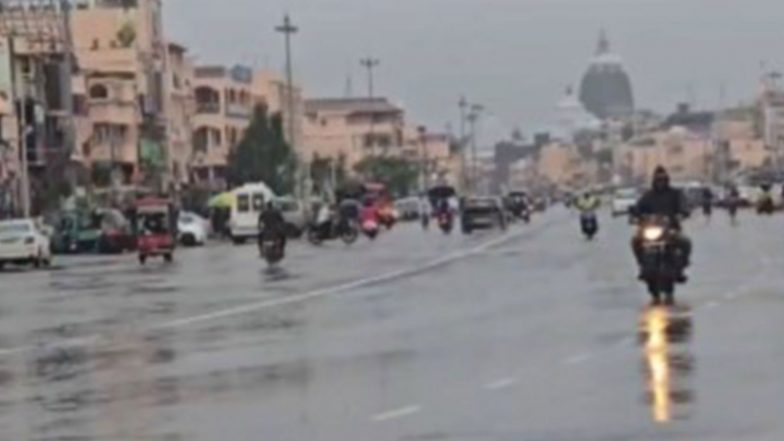 India News | Odisha: IMD Issues a Yellow Alert in Puri, Forecasting 'Heavy Rainfall' in the City Today and Tomorrow