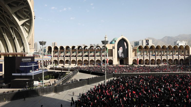 World News | Iran Mourns Former Supreme Leader as Millions Gather in Tehran for Funeral Ceremony