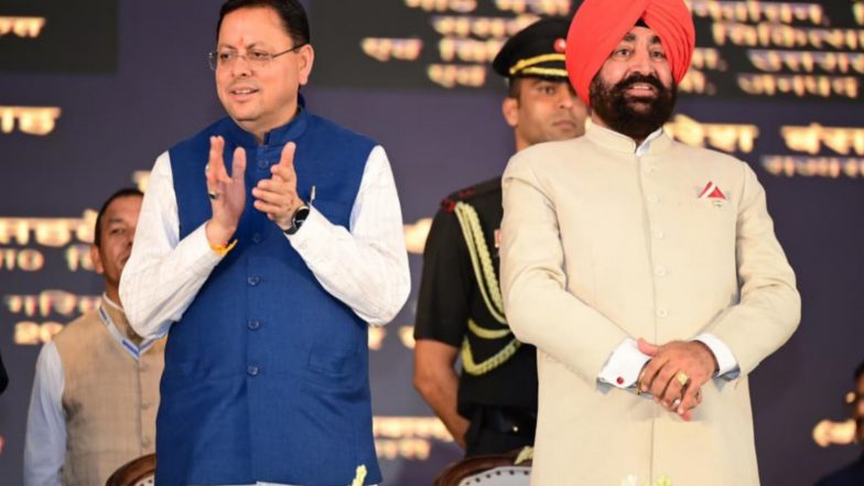 India News | Uttarakhand CM Dhami, Governor Attend 'Seva Pakhwada' Programme in Rishikesh