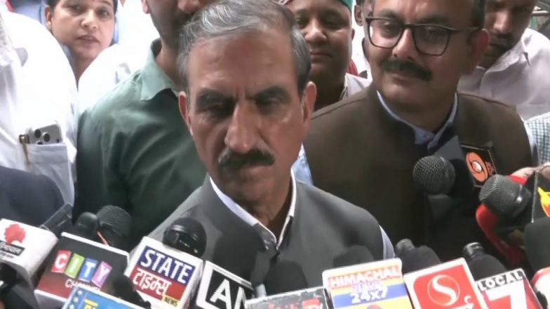 India News | Congress Will Return to Power in Himachal in 2027, BJP Will Win Fewer Seats: CM Sukhu
