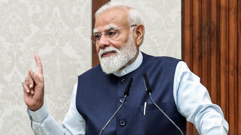 India News | PM Modi Inaugurates Key Infrastructure, Semiconductor Projects in Gujarat and Rajasthan