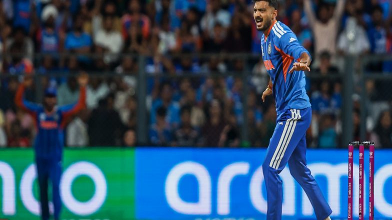 Sports News | Axar Patel Becomes First Indian Spinner to Take 100 T20I Wickets