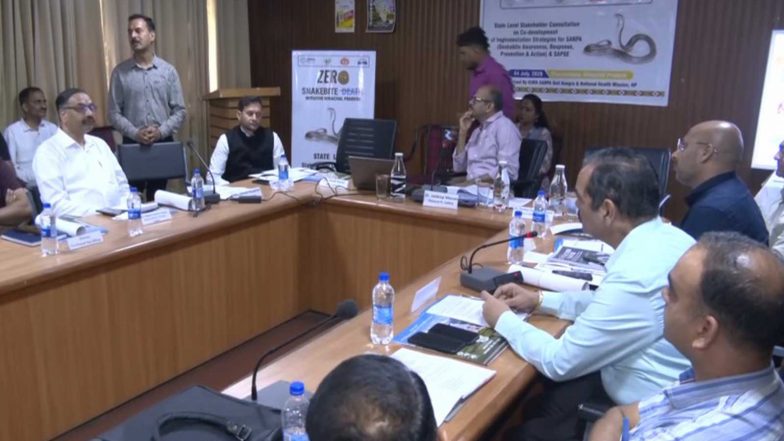 India News | First State-level Conference Under Zero Snakebite Death Initiative Held in Dharamshala to Discuss Prevention, Awareness
