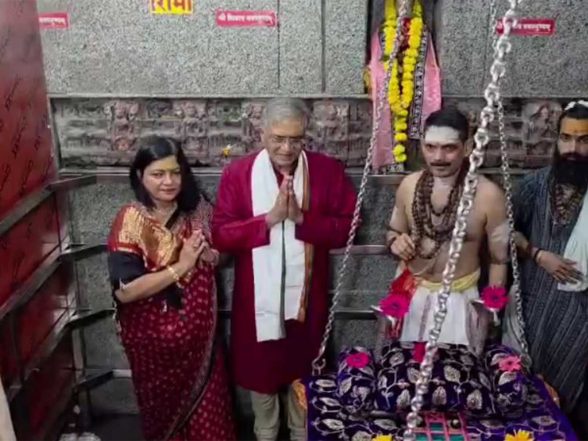 Ειδήσεις Ινδίας | Madhya Pradesh: Ο επικεφαλής εκλογικός επίτροπος Gyanesh Kumar επισκέπτεται την Omkareshwar Jyotirlinga
