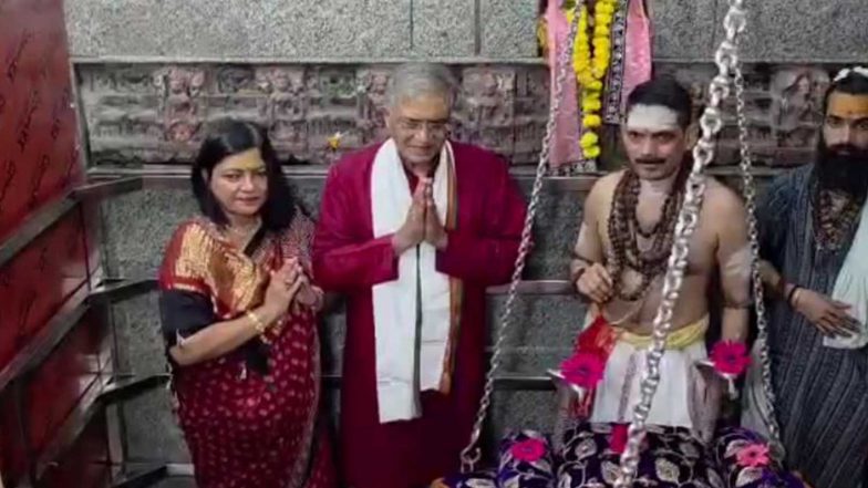 India News | Madhya Pradesh: Chief Election Commissioner Gyanesh Kumar Visits Omkareshwar Jyotirlinga