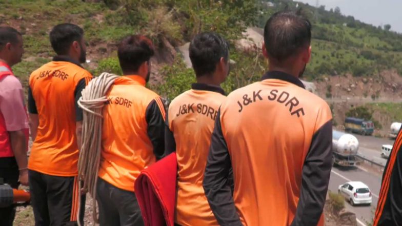 India News | J-K SDRF Sets Up 24x7 Emergency Camp on Jammu-Srinagar NH for Amarnath Yatra