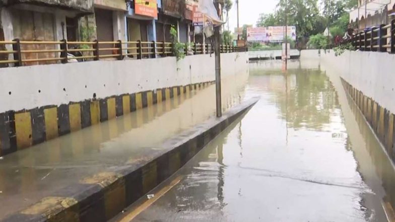 India News | Chhattisgarh: Heavy Rains Across Raipur Cause Severe Waterlogging