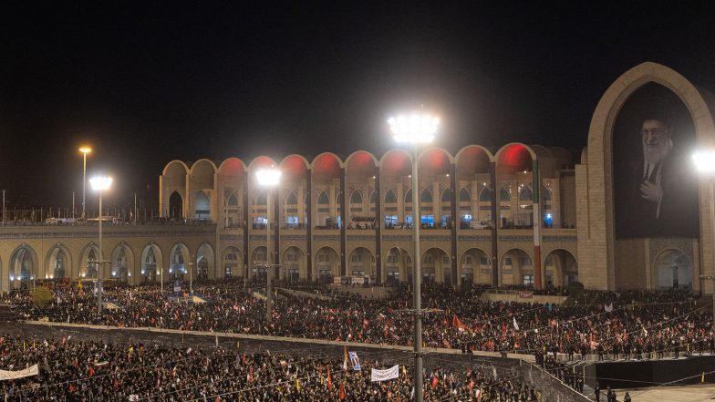 World News | Funeral Prayers for Ex-Iranian Supreme Leader Khamenei, 4 Family Members Enter Second Day in Tehran