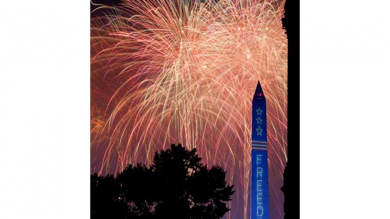 World News | Trump Lauds Fireworks' Display During 250th Independence Day Revelry